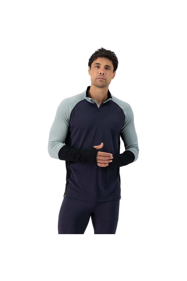 Olympus 3.0 Half-Zip Top - Men's, Alternate, color, Dew/9 Iron/Black