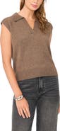 Vince Camuto Johnny Collar Sweater Tank