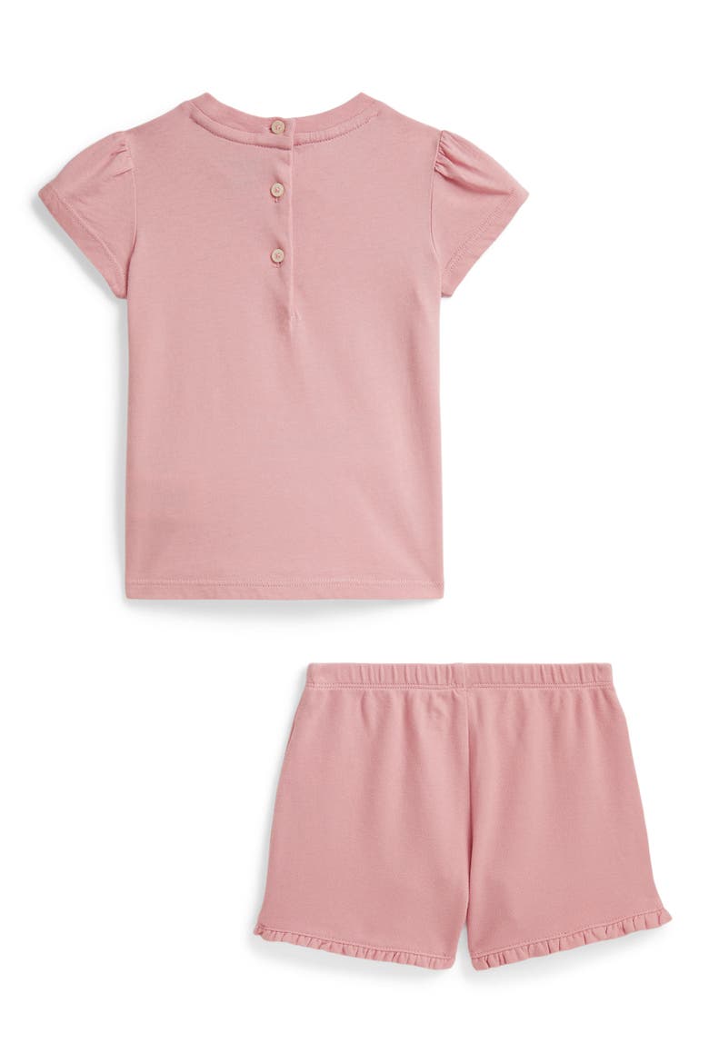 Jersey Two-Piece Shorts Set, Alternate, color, ADIRONDACK ROSE