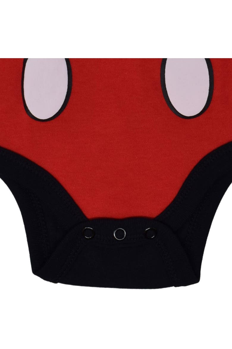 Pixar 2-Piece Bodysuit and Hat Set, Alternate, color, Mickey Mouse Black