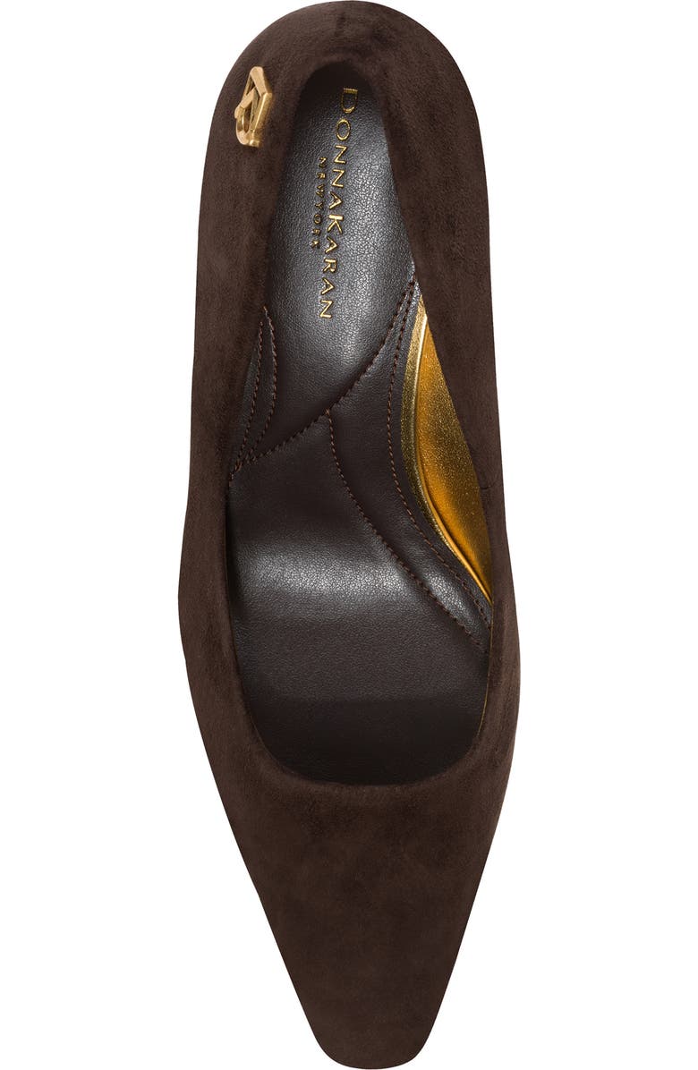 Donna Karan New York Savita Pump, Alternate, color, Chocolate