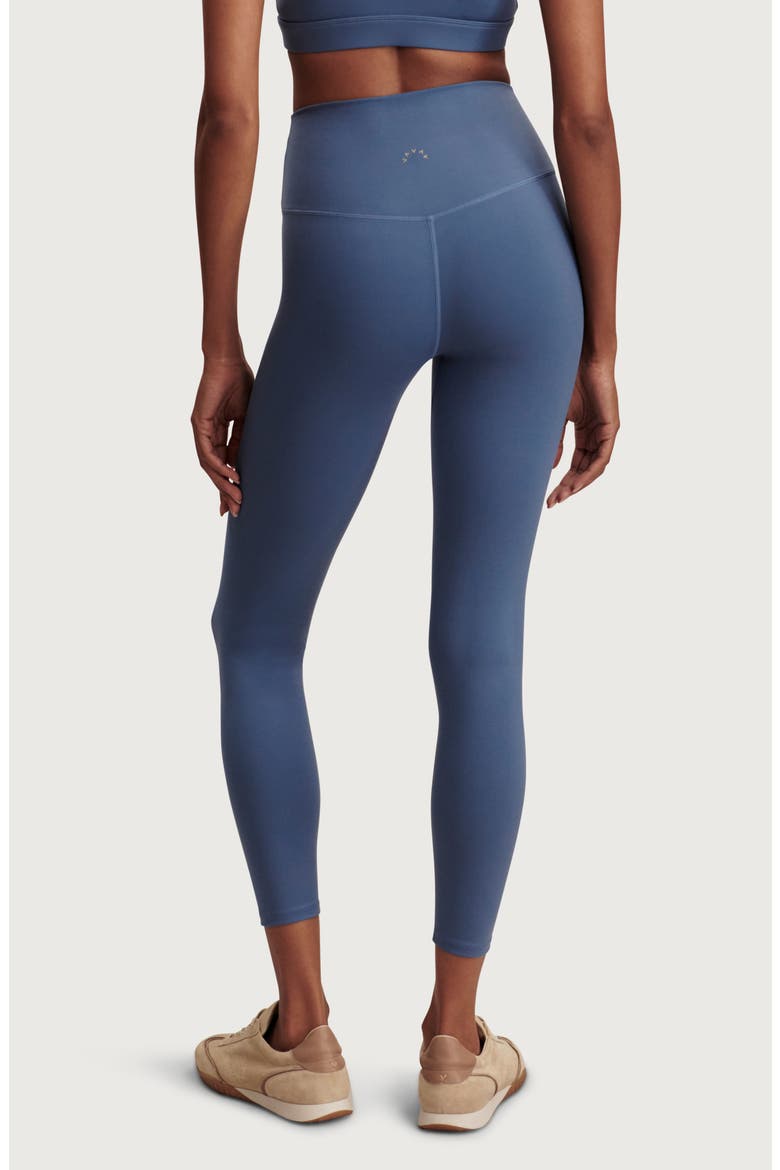 FreeSoft™ High Rise 25-Inch Leggings, Alternate, color, BIJOU BLUE
