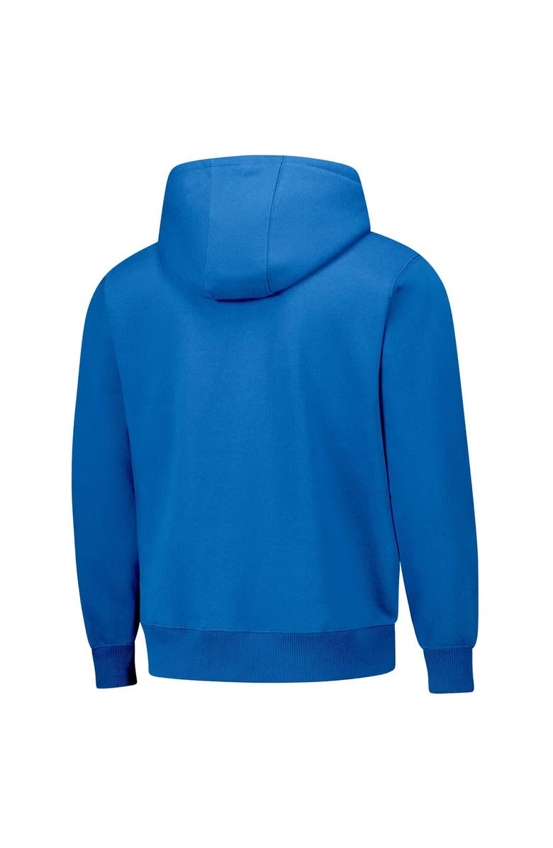 DUNBROOKE Unisex Dunbrooke Powder Blue Los Angeles Chargers Defender Quarter-Zip Hoodie, Alternate, color, Powder Blue