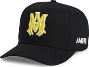 AMIRI MA Outline Logo Cotton Baseball Cap | Nordstrom
