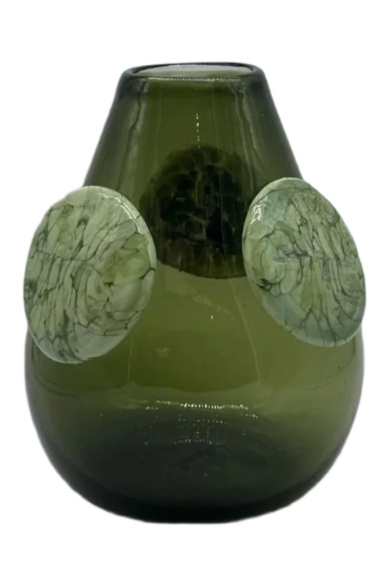 Ojo De Liebre Vase, Main, color, Green