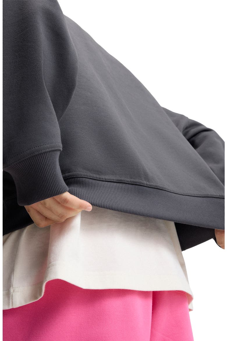 NY Blocked Graphic Sweatshirt, Alternate, color, UTILITY BLACK
