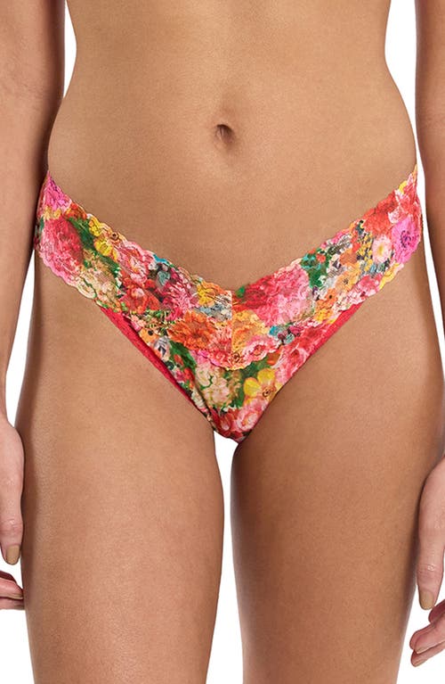HANKY PANKY HANKY PANKY PRINT ORIGINAL RISE THONG