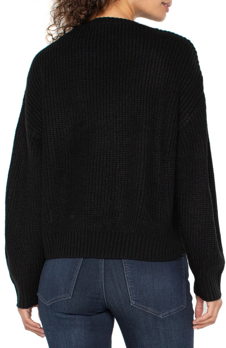 Liverpool Los Angeles Mix Stitch Sweater, Alternate, color, 