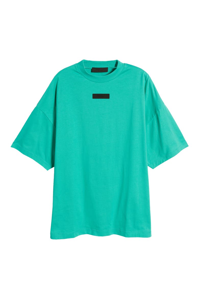 Logo Cotton T-Shirt, Alternate, color, MINT LEAF