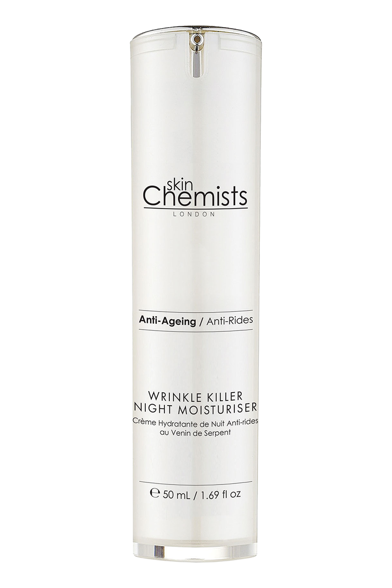 Wrinkle Killer Anti-Aging Night Moisturizer 50ml for Loss of Firmness, Fine Lines & Wrinkles, Main, color, White