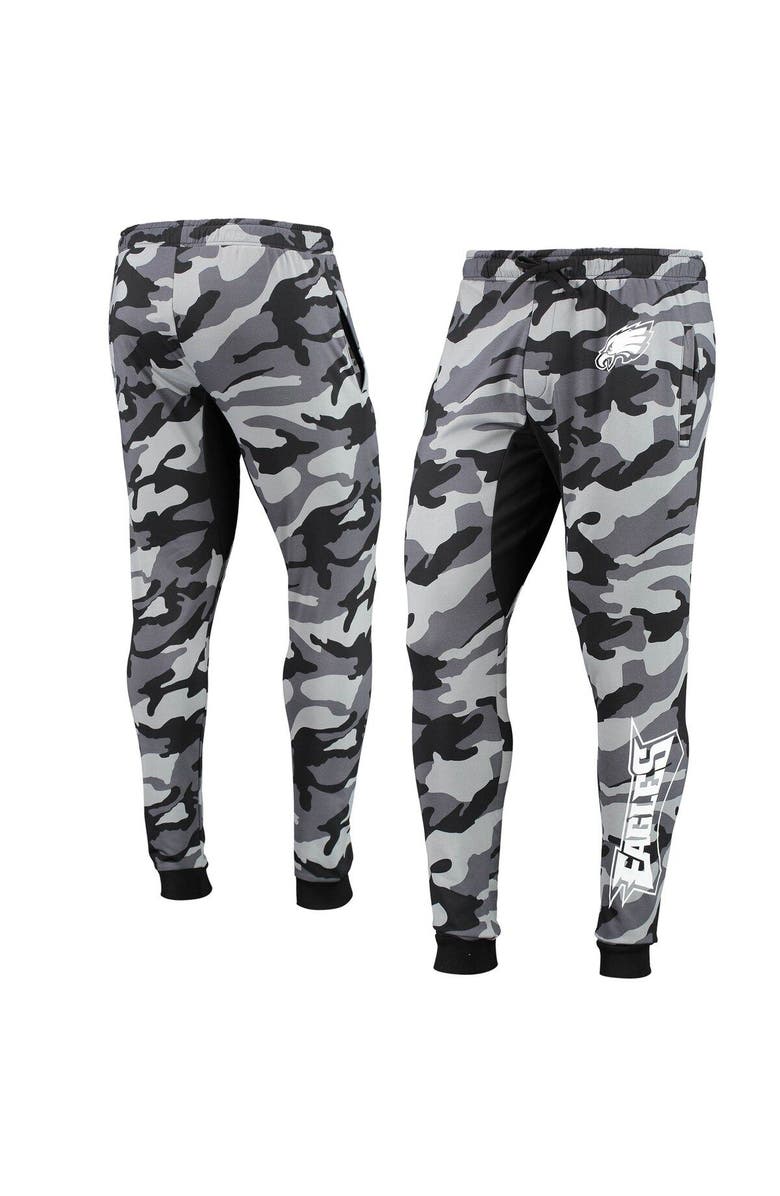 FOCO Men's FOCO Black Philadelphia Eagles Camo Jogger Pants, Main, color,