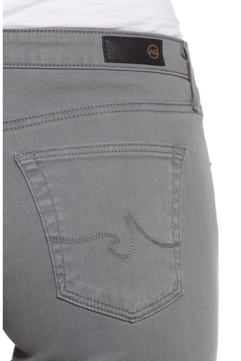 The Legging Ankle Super Skinny Jeans, Alternate, color, FOG BEACON