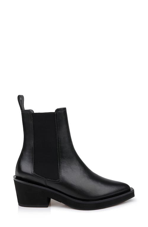 Clergerie Tegan Pointed Toe Boot (women0 In Black Calf