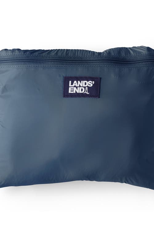 Lands' End Wanderweight Ultralight Packable Tote Bag In Blue