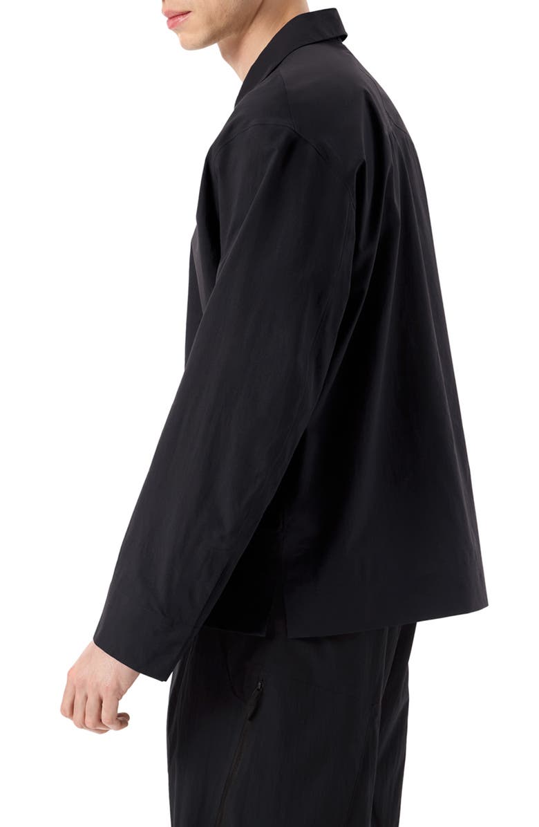 Veilance Cusec Long Sleeve Shirt, Alternate, color, Black