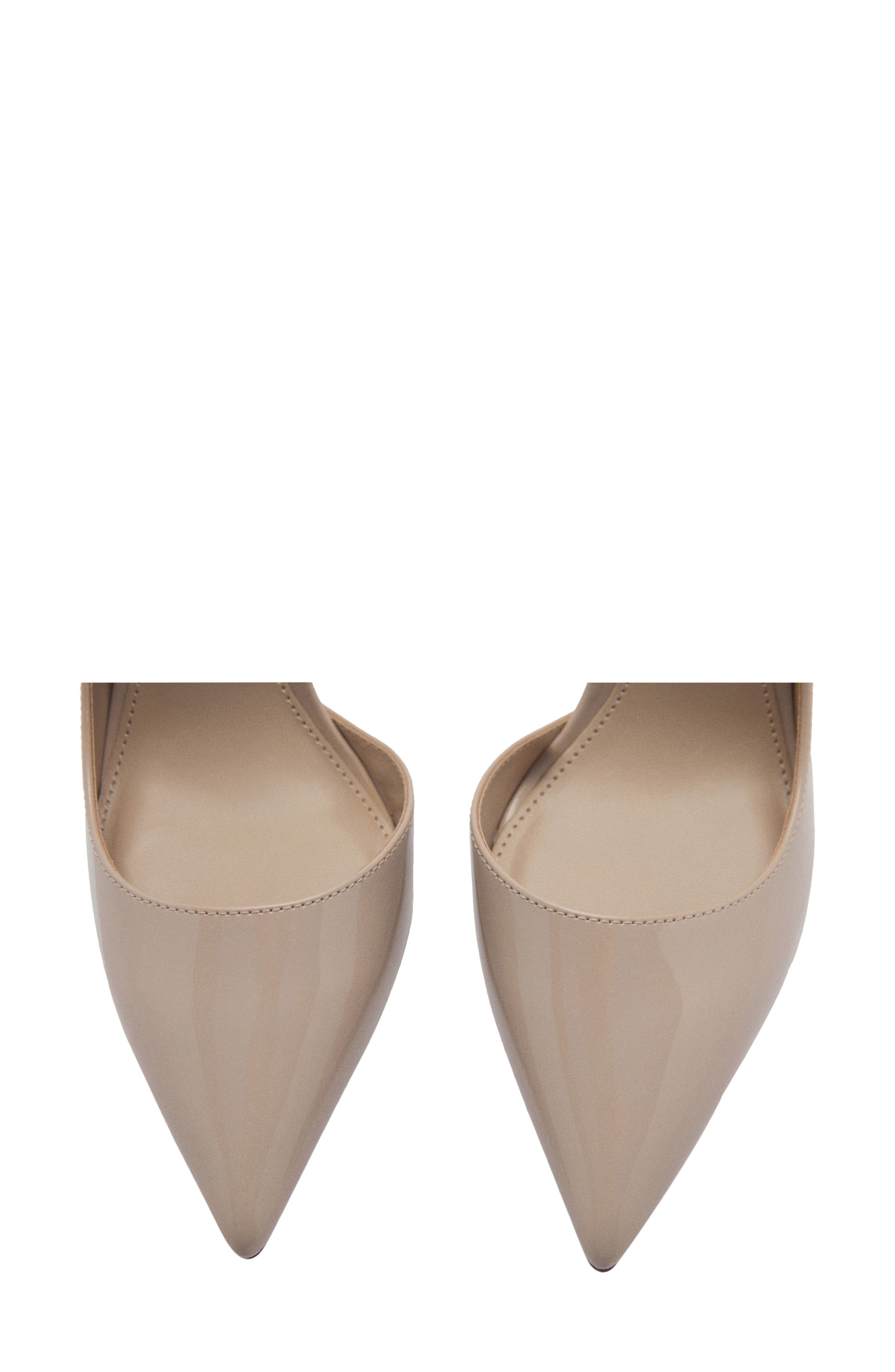 MANGO Half d
Orsay Pointed Toe Pump, Alternate, color, Grey