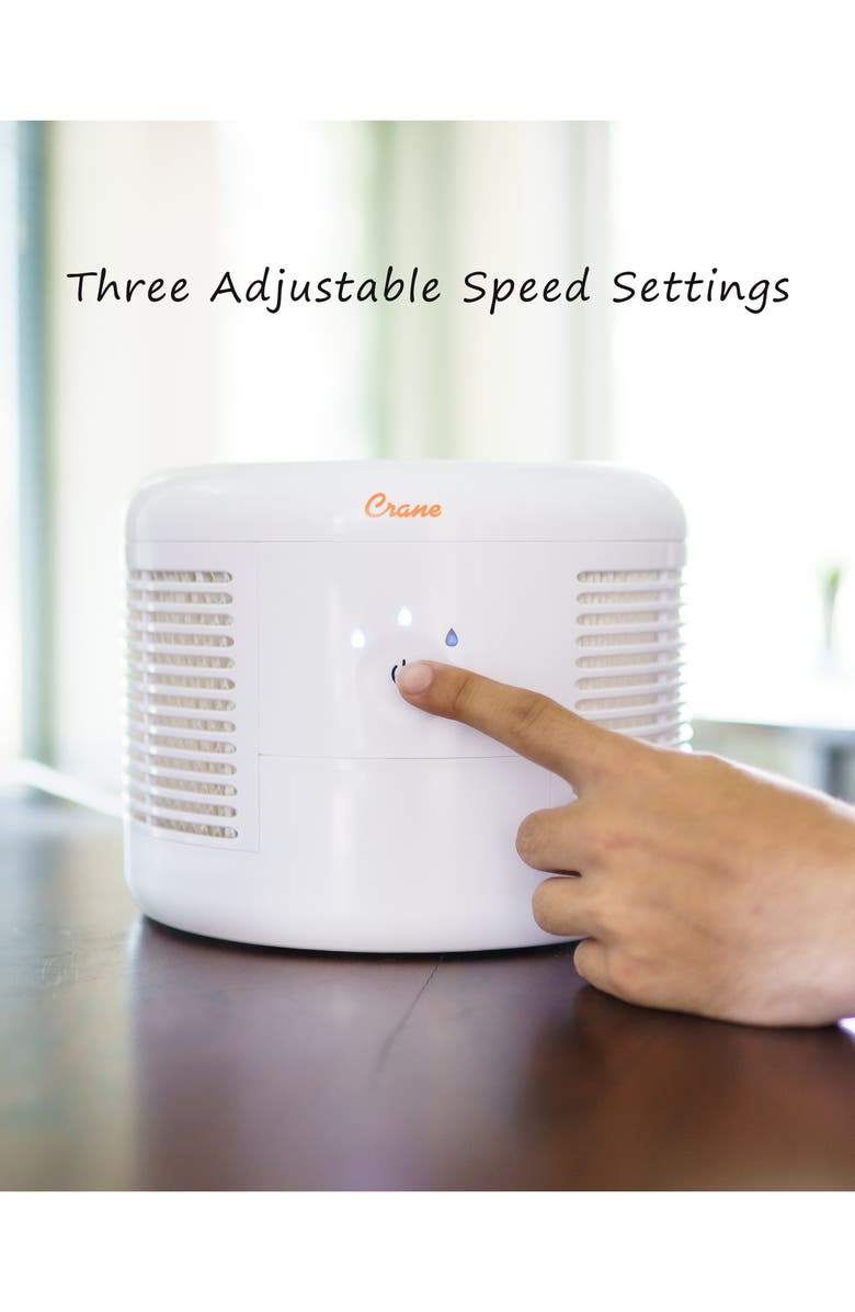 Crane Air HEPA Air Purifier, Alternate, color, White