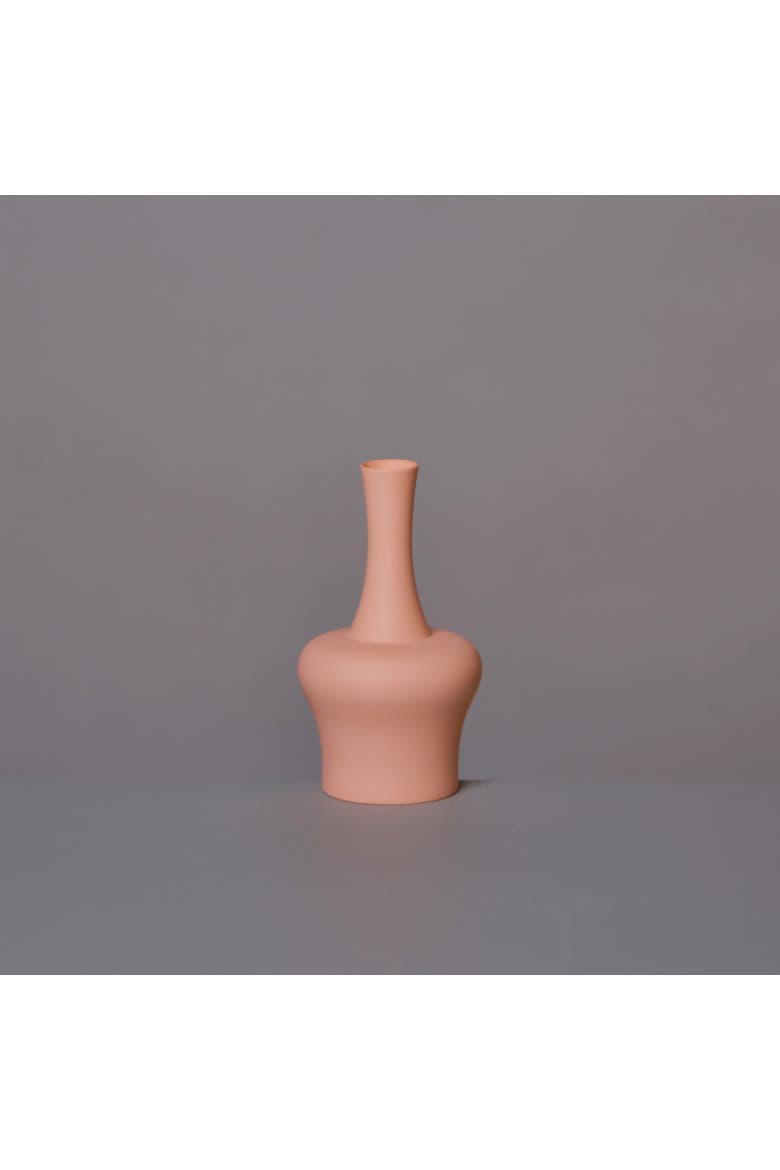 Matte Porcelain Mini Archer Vase, Alternate, color, Orange