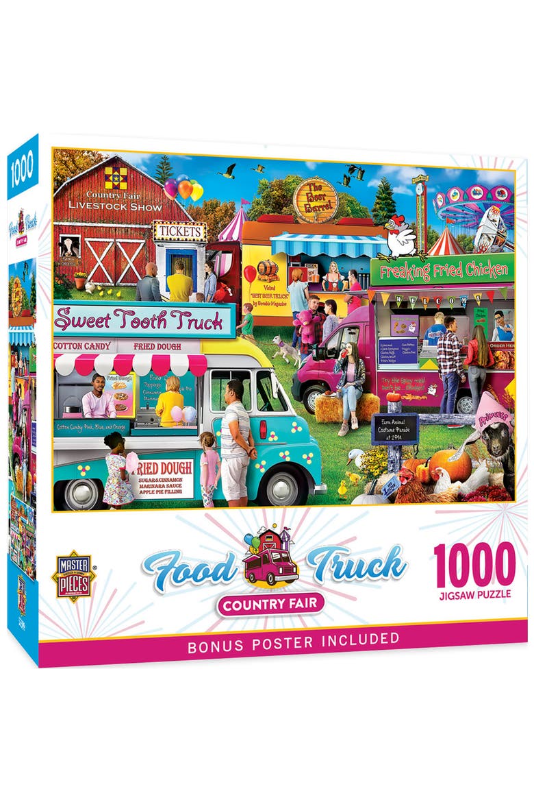 Country Fair 1000 Piece Jigsaw Puzzle, Main, color, Multicolor