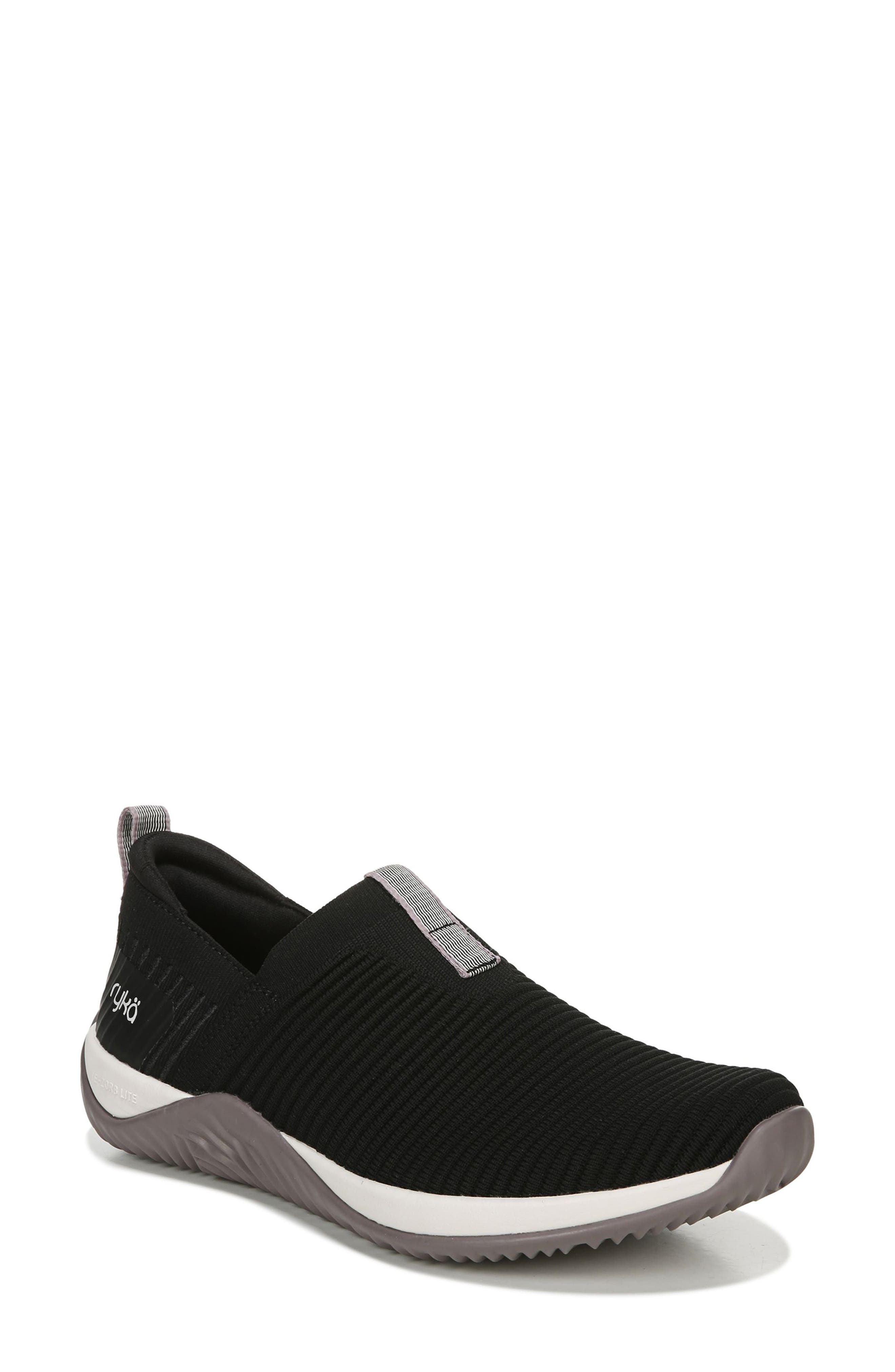 Rykä Echo Knit Slip-On Sneaker, Main, color, Black