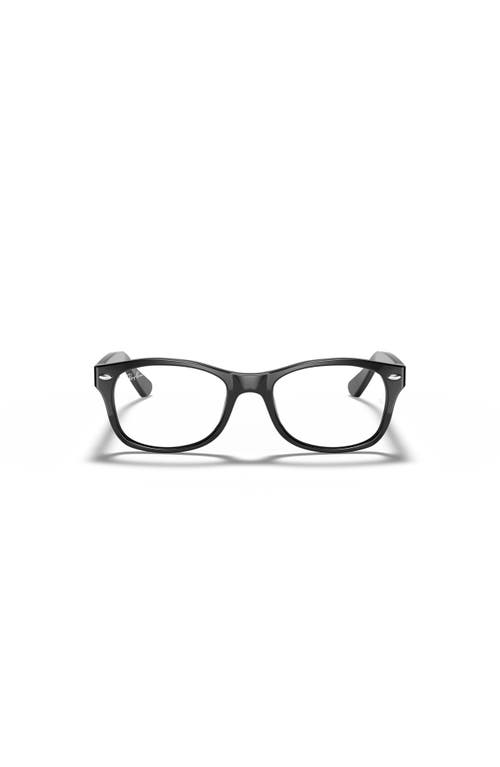 Ray Ban Ray-ban 48mm Square Optical Glasses In Black
