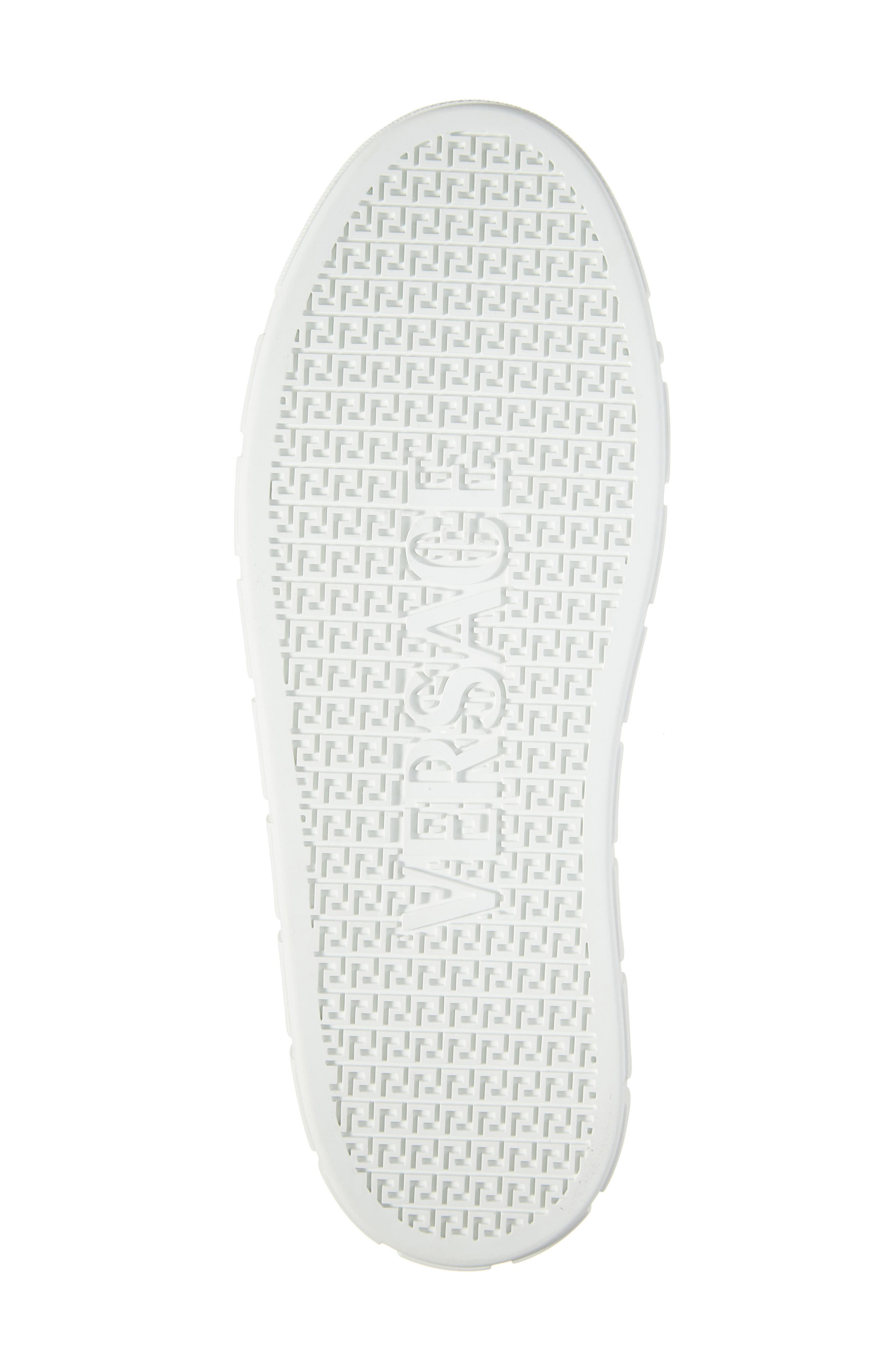 Versace Barocco Greca Jacquard Low Top Sneaker, Alternate, color, 