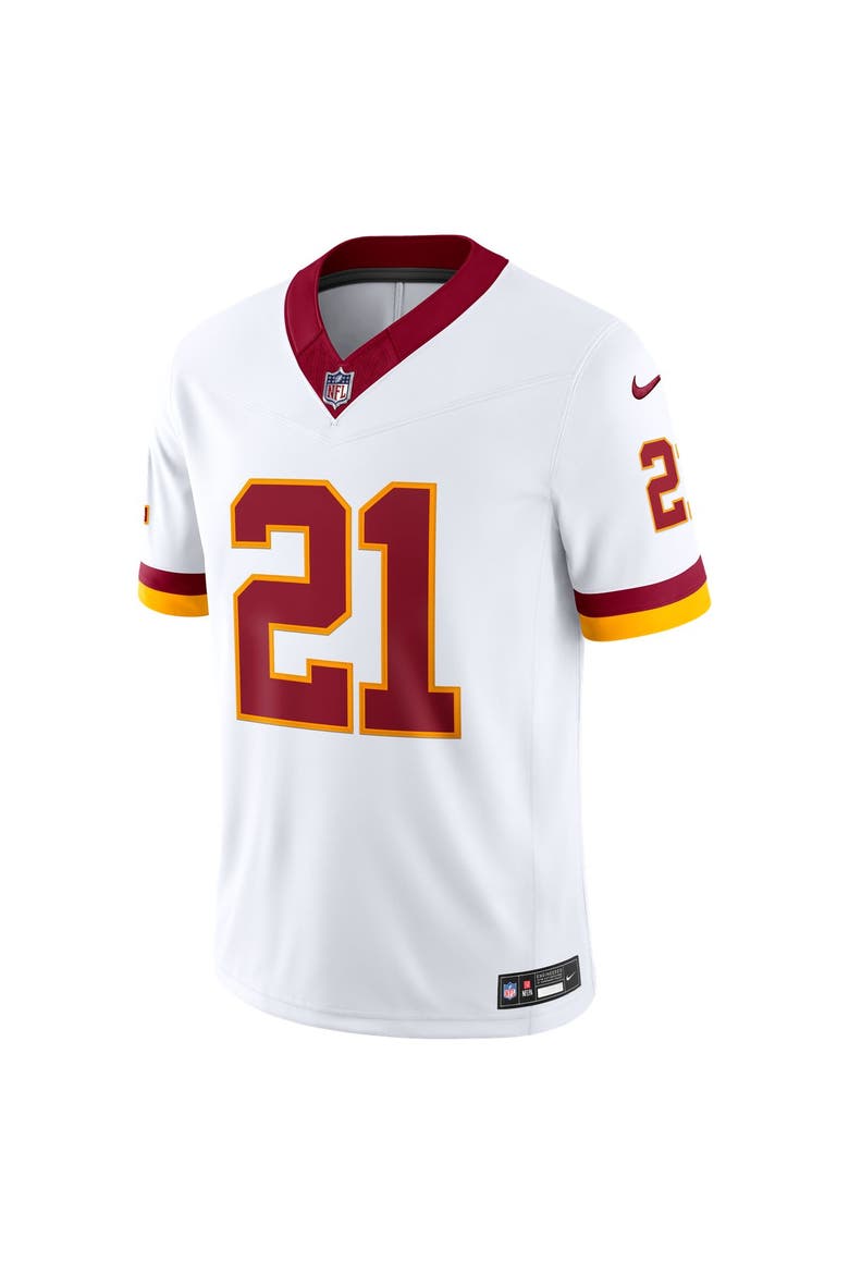 Men's Nike Sean Taylor White Washington Commanders Vapor F.U.S.E. Stitched Retired Limited Jersey, Alternate, color, White