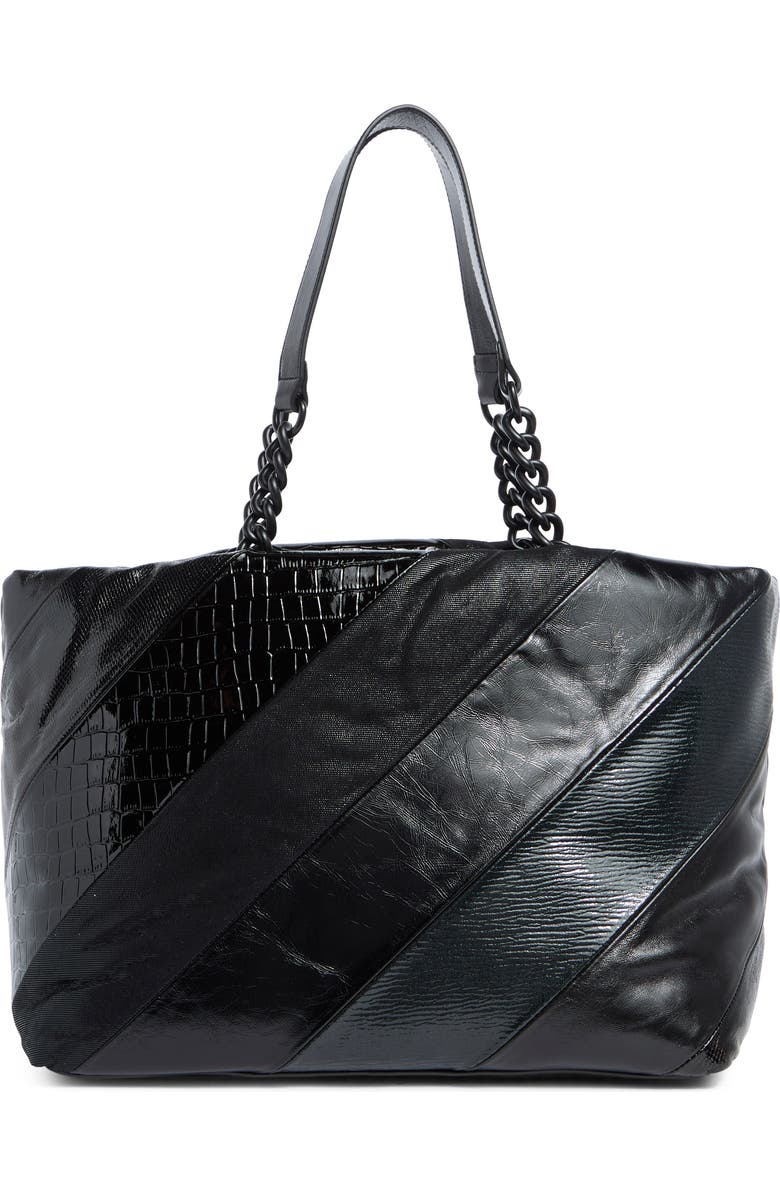 Kurt Geiger London Large Kensington Quilted Leather Shopper Bag, Alternate, color,