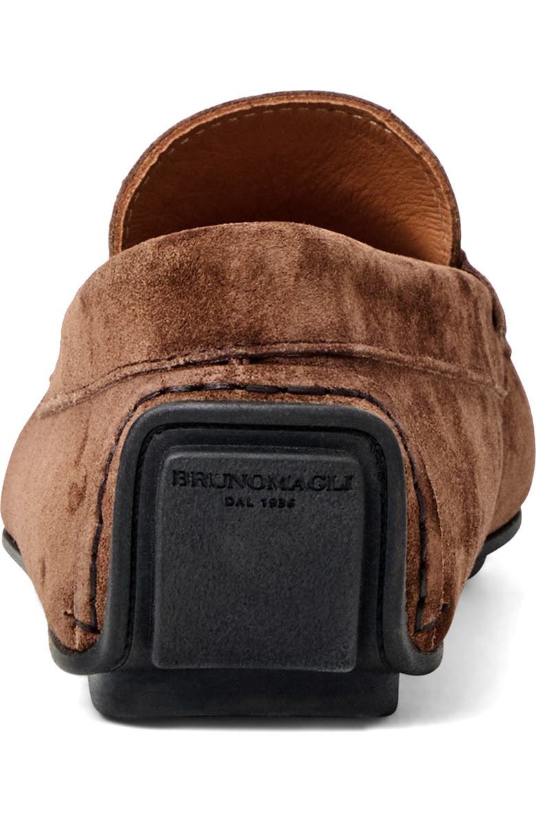 Bruno Magli Taranto Penny Loafer, Alternate, color, Brown Suede