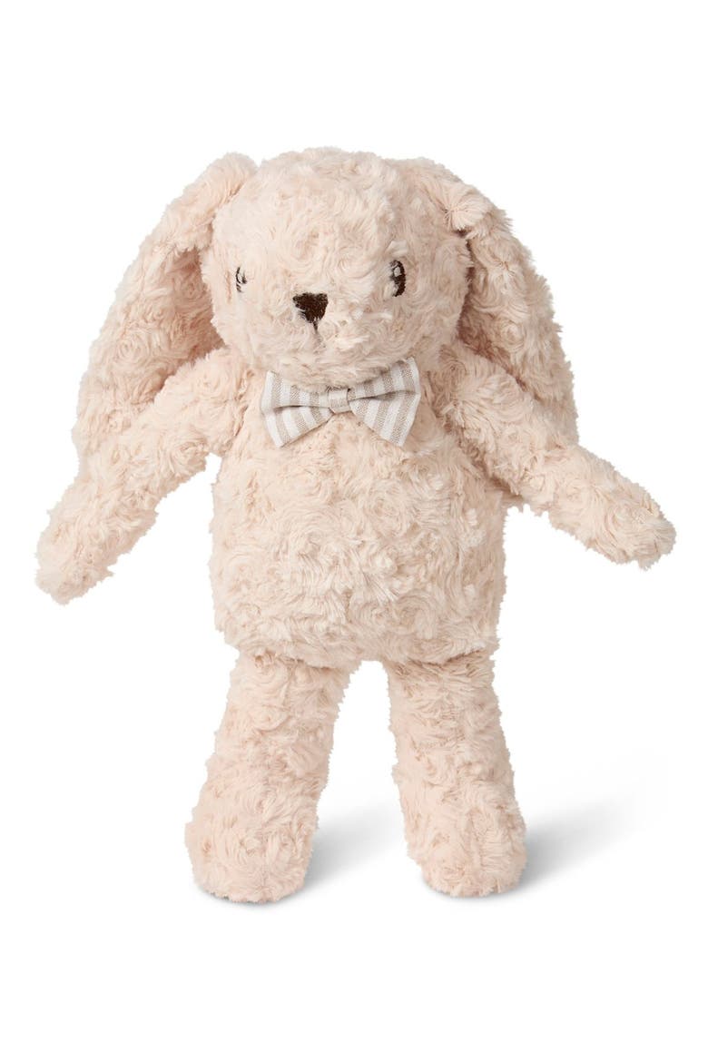 Baby "Milo" Fluffy Faux-Fur Boy Bunny Doll, Alternate, color, Oatmeal