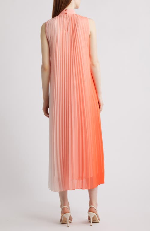 ELIE TAHARI ELIE TAHARI THE REILLEY SPRING MEMORY SLEEVELESS CHIFFON DRESS 