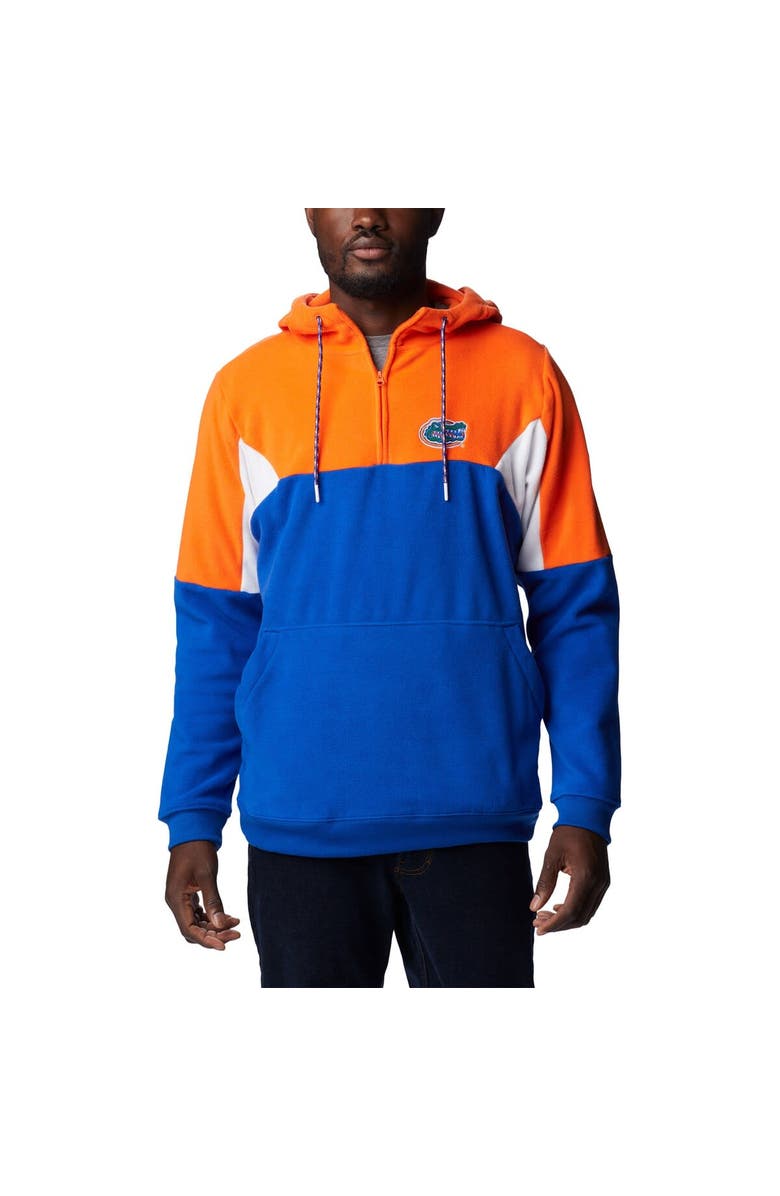 Columbia Men's Columbia Royal Florida Gators Lodge Quarter-Zip Hoodie, Main, color, Royal