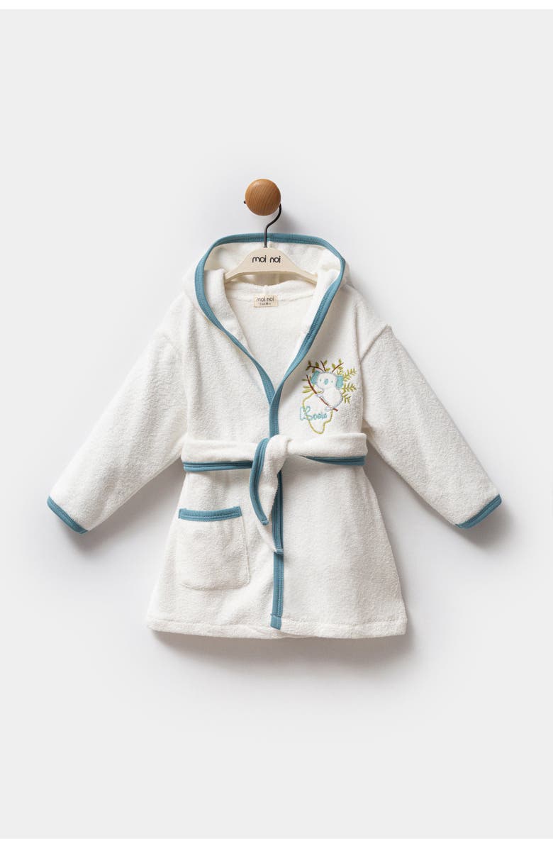 moi noi Koala Zoo Robe, Alternate, color, Blue