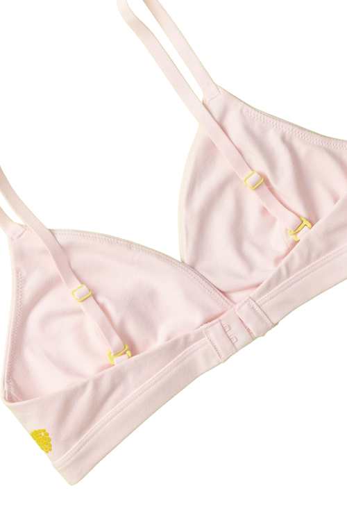 Yellowberry Butter Triangle Bra In Bubblegum