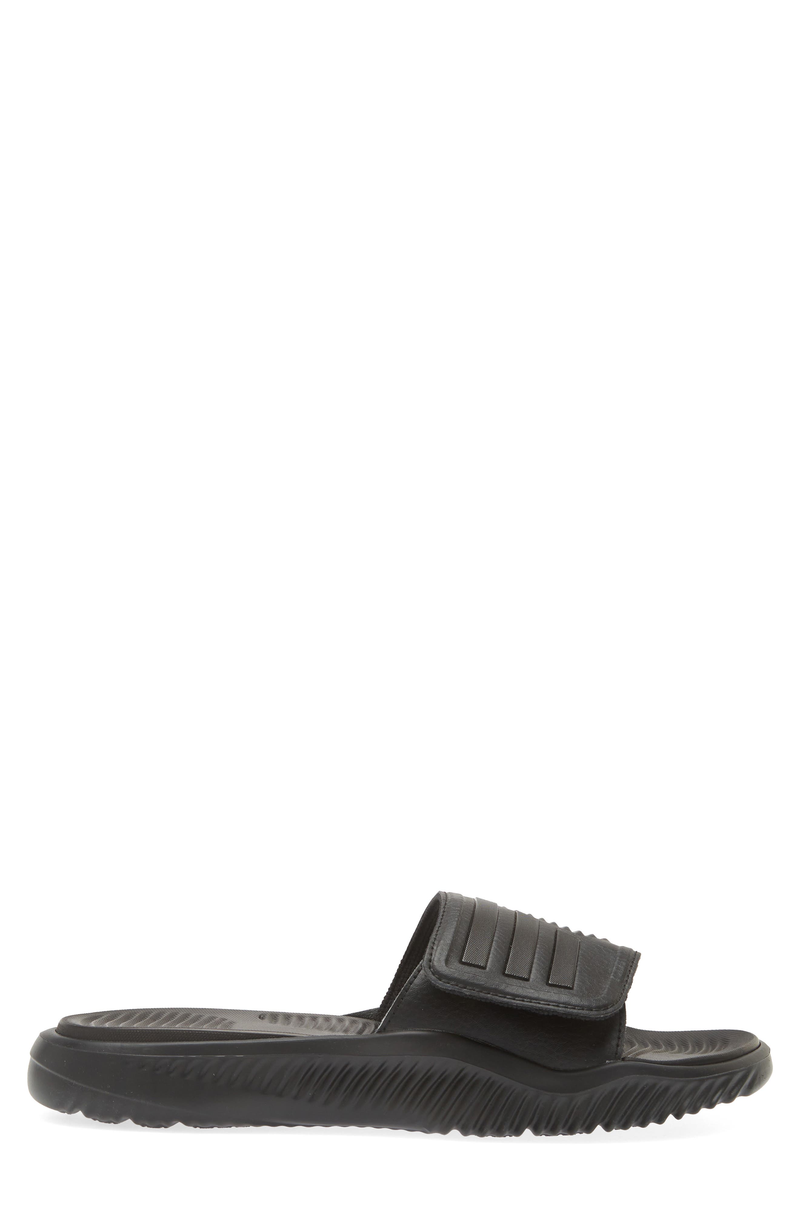 adidas Alphabounce Slide Sandal, Alternate, color, 