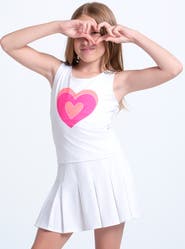 Lucky in Love Girls Glow Set Tank