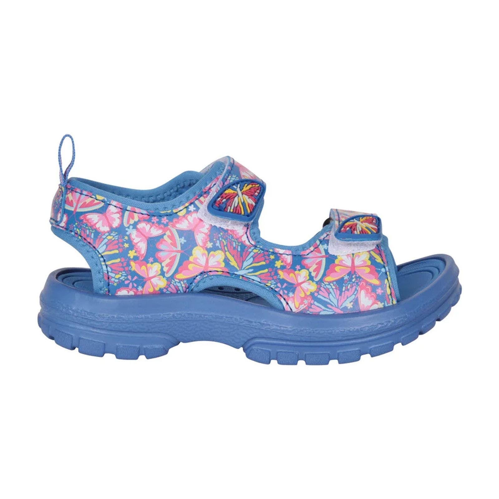 Childrens/Kids Sand Butterflies Sandals, Main, color, Dark Blue