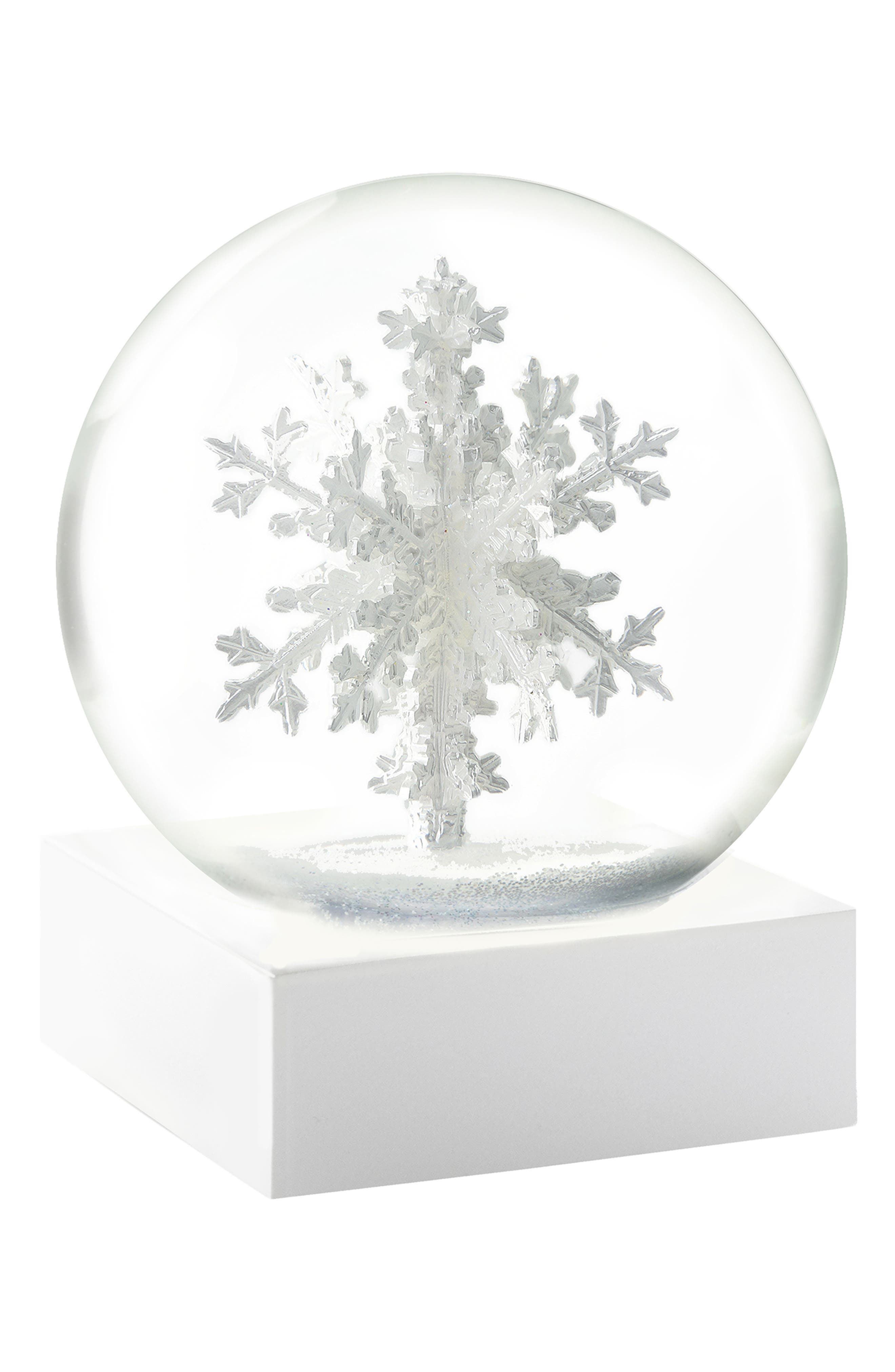 CoolSnowGlobes Snow Globe in Snowflake 