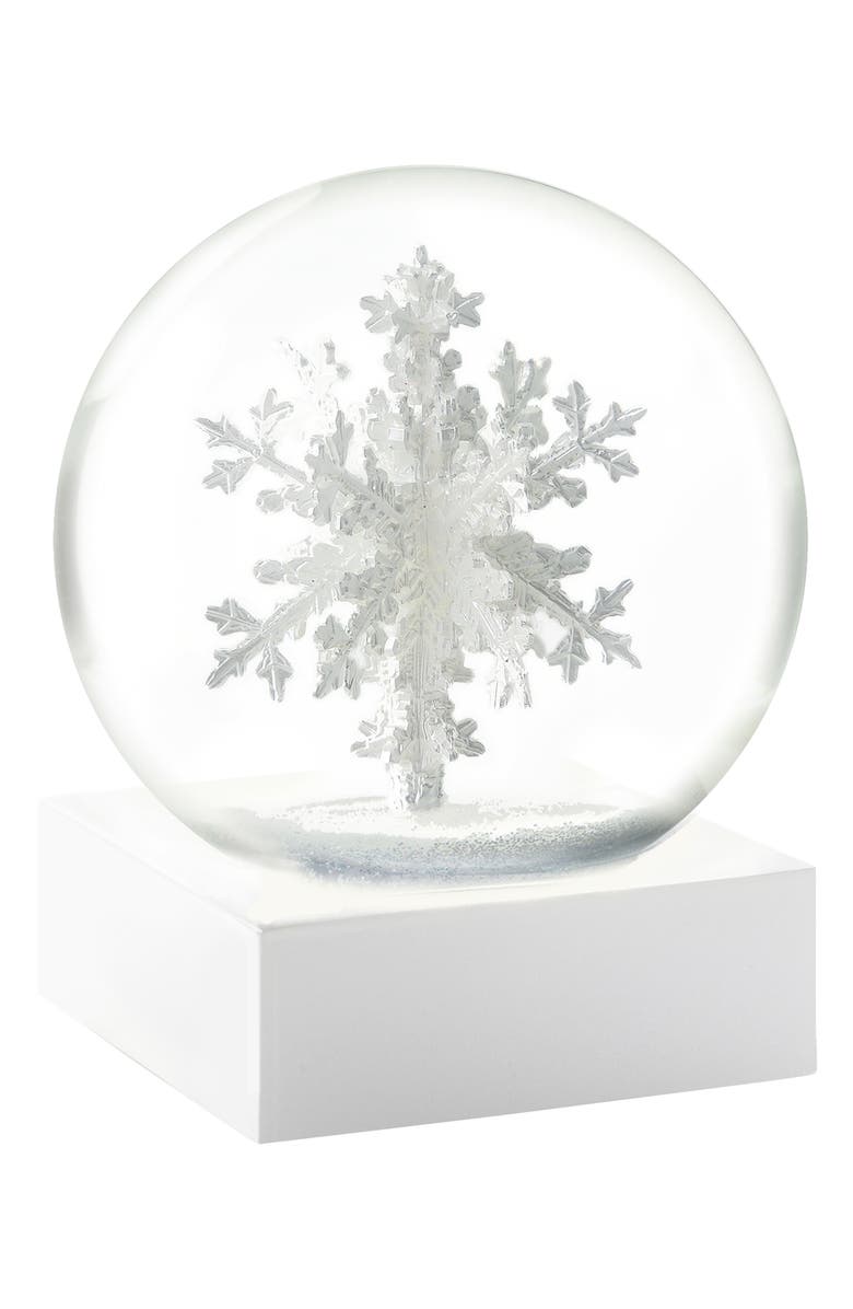 CoolSnowGlobes Snow Globe, Main, color, Snowflake