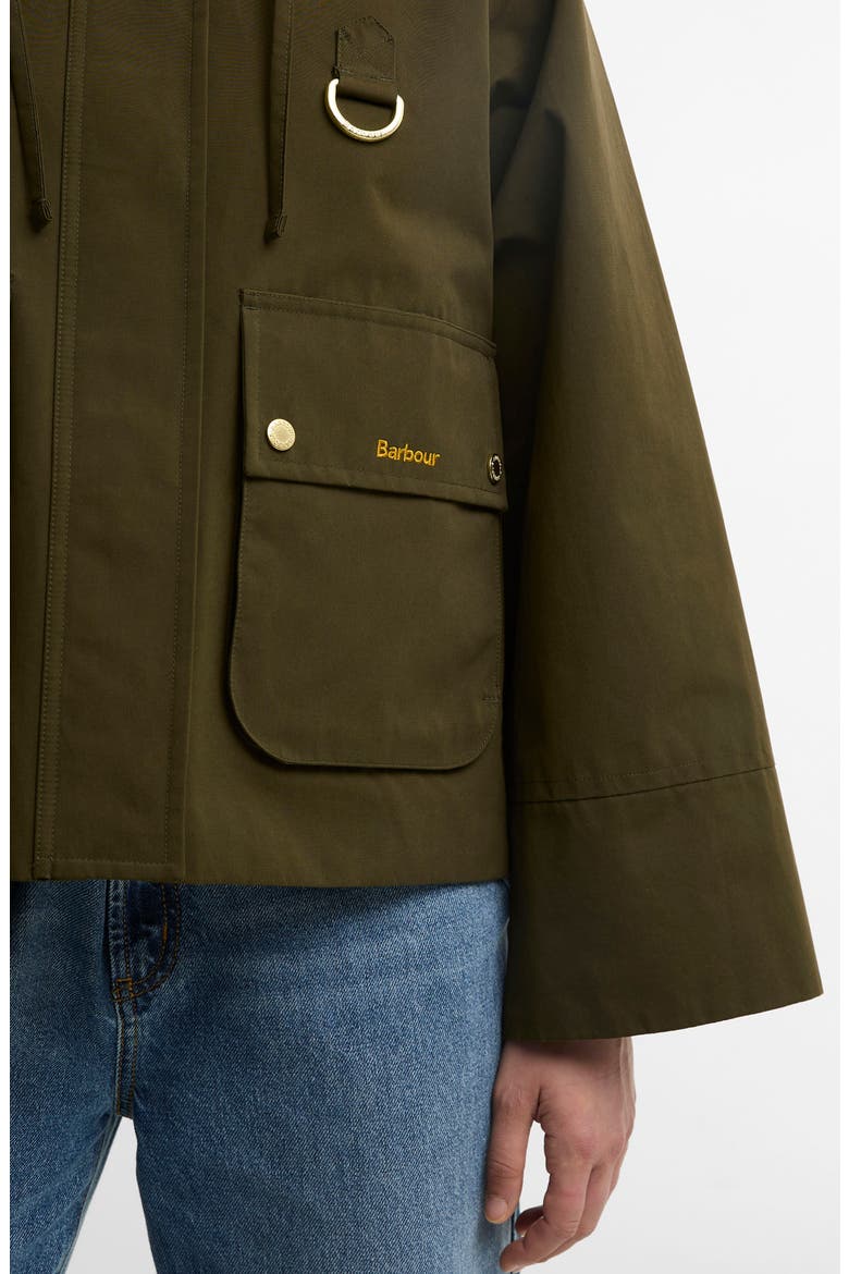 Terrington Showerproof Jacket, Alternate, color, OLIVE/ SHADOW CLASSIC