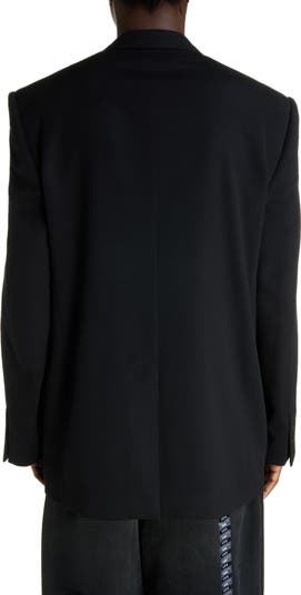 Balenciaga Regular Fit Double Breasted Wool Blazer | Nordstrom