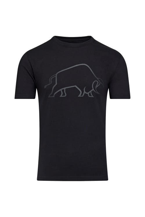 Raging Bull Highbuild T-shirt In Black