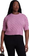 ELOQUII Bubble Stitch Sweater