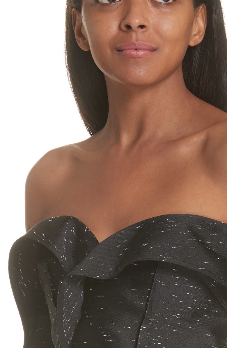 Self-Portrait Midnight Jacquard Jumpsuit, Alternate, color,