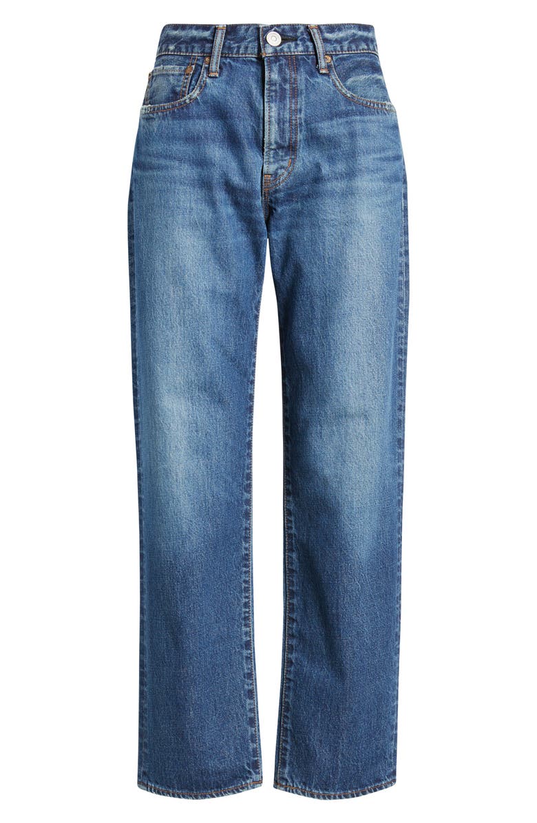 MOUSSY VINTAGE Cranston High Waist Ankle Jeans, Alternate, color, Dark Blue