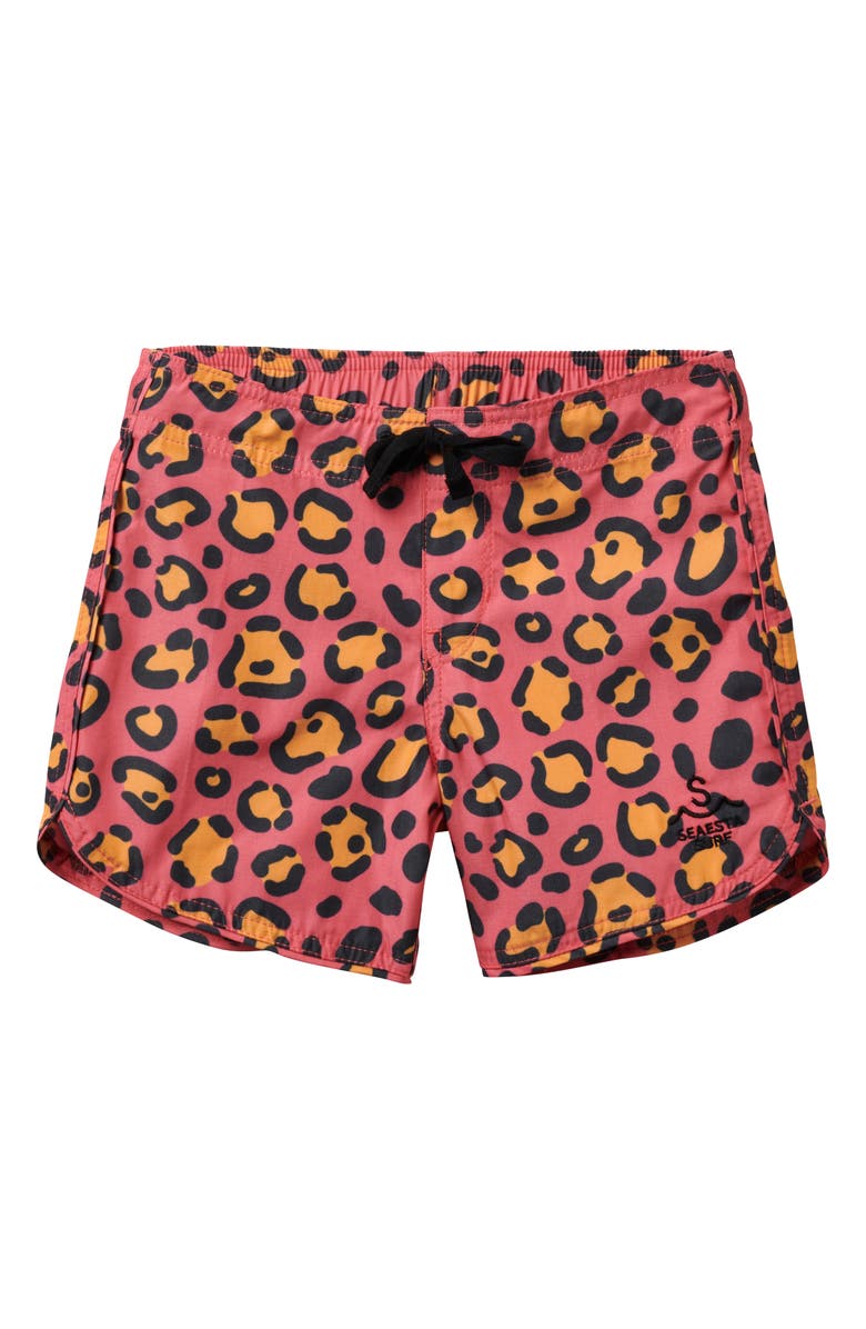 SEAESTA SURF Kids' Retro Style Swim Trunks, Main, color, 