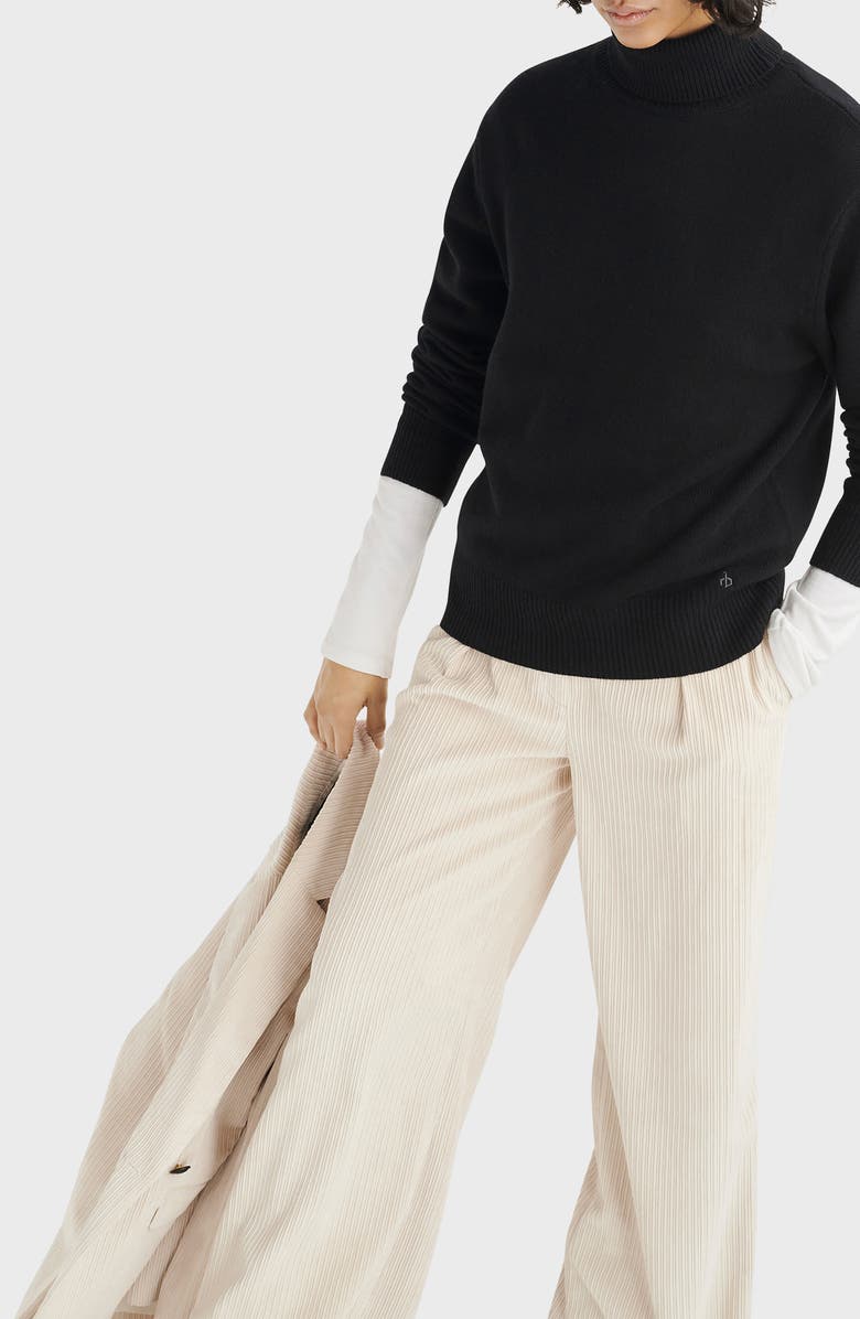 rag & bone Talan Turtleneck Cashmere Sweater, Alternate, color, 