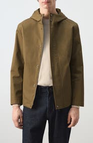MANGO Water Repellent Parka