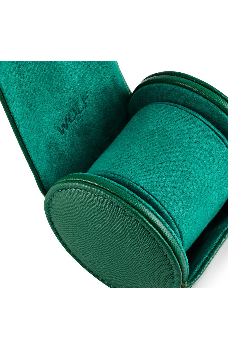 WOLF Tutti Frutti Single Watch Roll, Alternate, color, Green