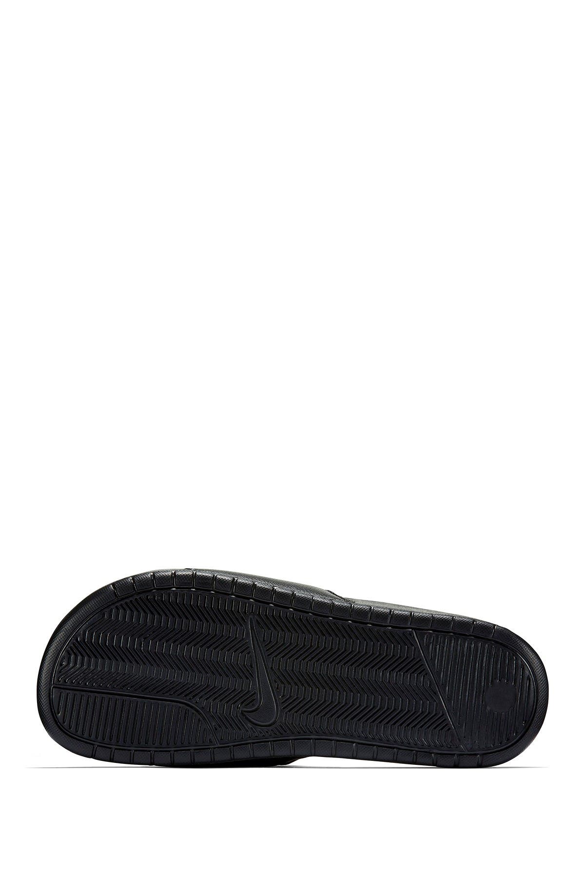 Nike Benassi JDI Slide Sandal, Alternate, color, 090 Black-White